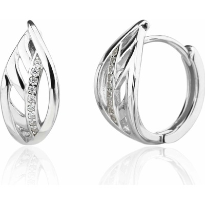 Jan Kos jewellery Stříbrné náušnice MHT-7913/SW00 (Ag 925/1000, 3,11 g)