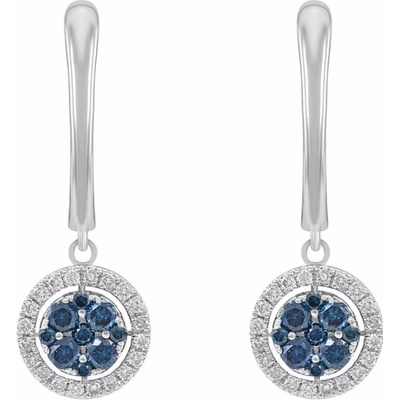 Eppi visiace zlaté náušnice s diamantmi Levian E36372