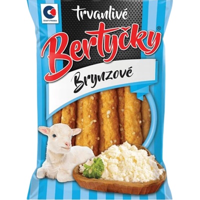 Bertycky Tyčinky s příchutí bryndzy z Česka 90 g