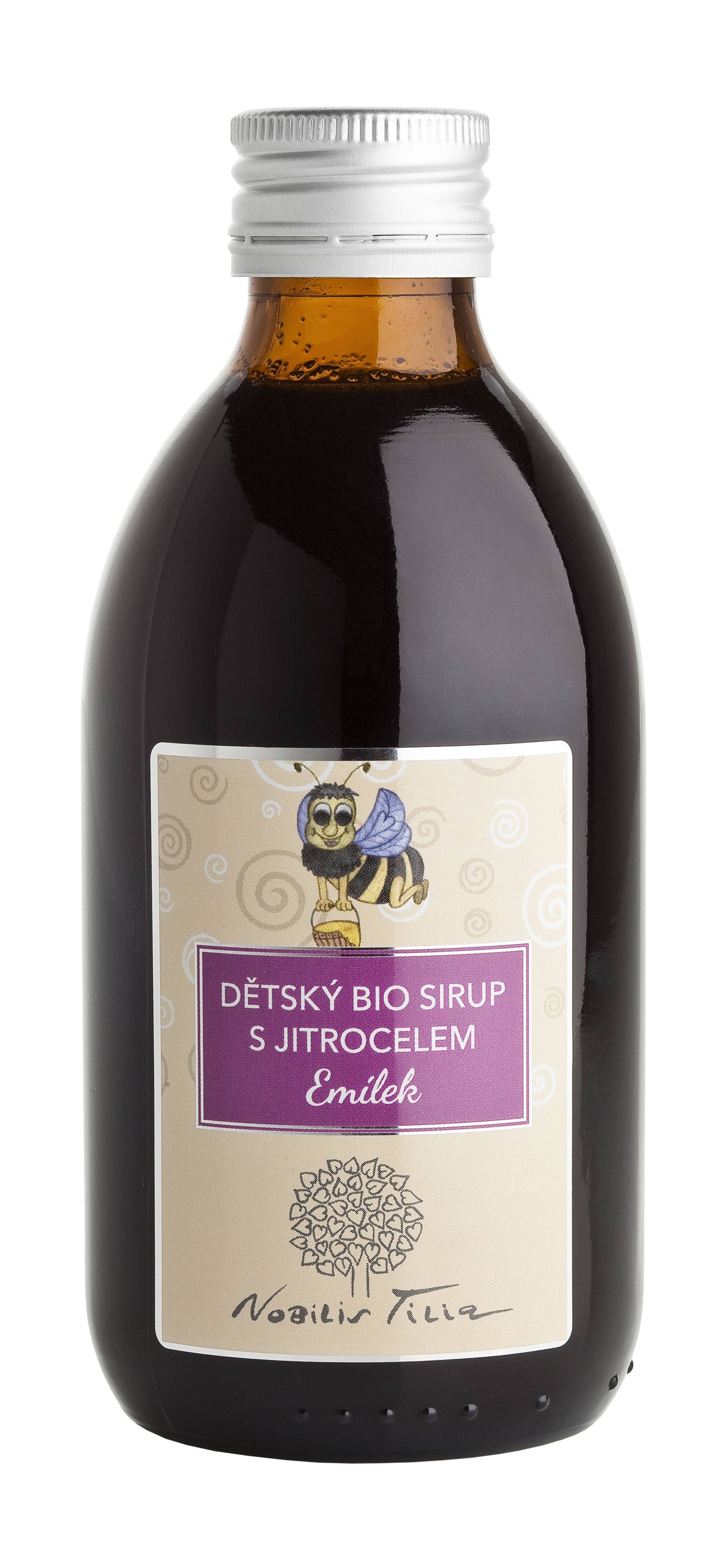 Nobilis Tilia Dětský BIO sirup s jitrocelem Emílek 250 ml od 287 Kč -  Heureka.cz