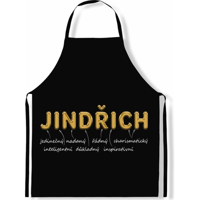 IMPAR Zástěra Mužská jména Gold Jindřich