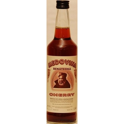 Česká medovina, Benátecká medovina cherry, 0,5 l