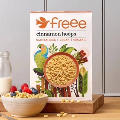 FREEE BIO Skořicové kroužky, bez lepku 300g