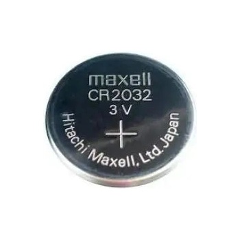Maxell Бутонна батерия литиева maxell cr2032 3v, bulk. (25 бр. в тарелка) (ml-bl-cr2032-bulk)