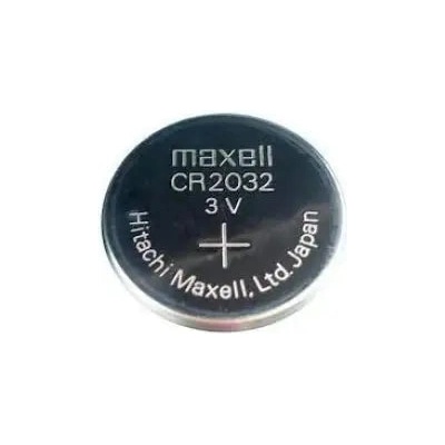 Maxell Бутонна батерия литиева maxell cr2032 3v, bulk. (25 бр. в тарелка) (ml-bl-cr2032-bulk)