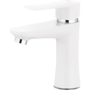  PLAMIX Oscar-001 Бял, Пластмасов смесител за баня (14567)