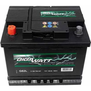 GIGAWATT 60Ah 540A left+