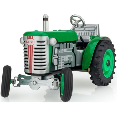 Kovap traktor ZETOR na kľúčik zelený