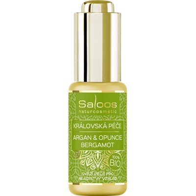 Saloos Argan & Opuncie Bergamot 100% bio 20 ml – Zboží Mobilmania