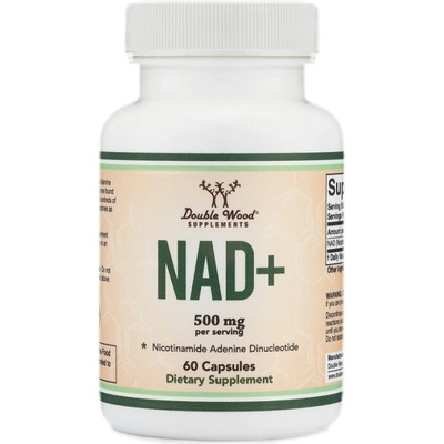 Double Wood Supplements NAD+ 500 mg [60 капсули]