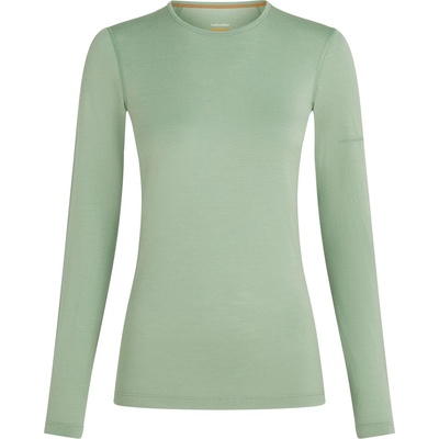 Icebreaker Дамско мериносово термобельо Icebreaker Women's 200 Oasis L/S Crewe Merino base layer - Seaglass - размер XS (115-0922-4311)