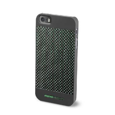 MOMO Carbon за iPhone 5S/5 зелен