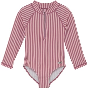 Huttelihut Детски бански костюм Huttelihut Kid's Swimsuit L/S UV60 Swimsuit - Rose - размер 116 (EU) (750-2712-0115)