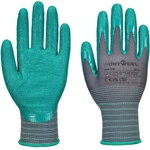 Portwest A313 / Нитрилни ръкавици Grip 15 Crinkle, 12 броя в опаковка - зелени M (A313G3RM)