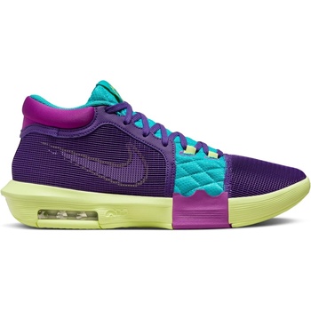 Nike Баскетболни кецове Nike LeBron Witness VIII Basketball Shoes - Purple/Cactus