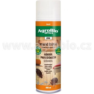 AgroBio Opava Aerosol proti štěnicím GERANIOLl 400 ml