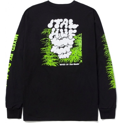 HUF Dub Master LS Tee black