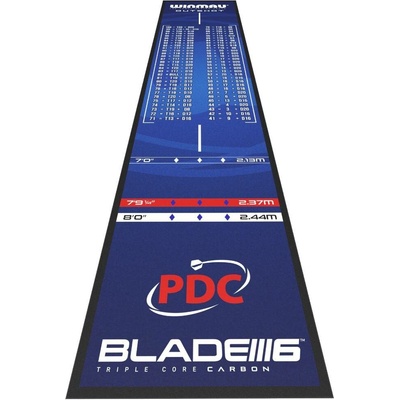 Shot Šipkařský koberec Winmau Outshot