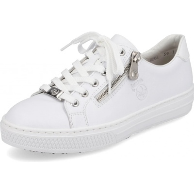 Rieker kožené sneakers tenisky L59L1-83 bílé