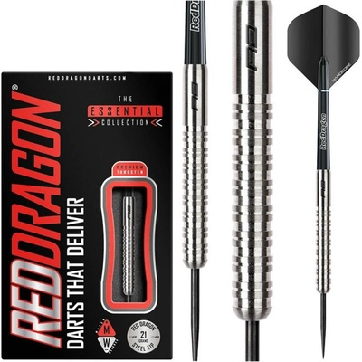 Sada steel šípok Red Dragon Rebel 21g, 90% wolfram