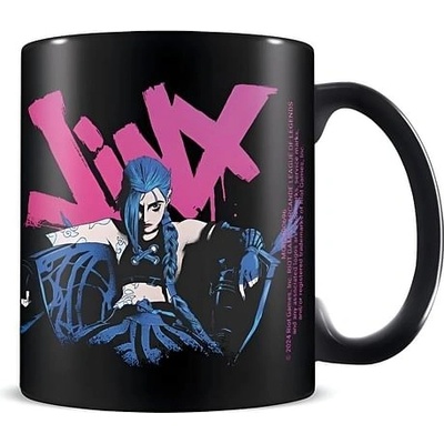 Pyramid International League of Legends Jinx čierny 315 ml
