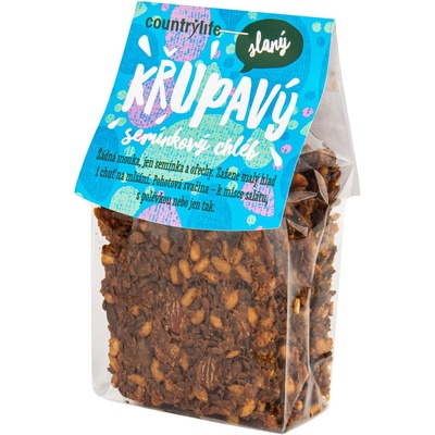 Country Life Chléb semínkový křupavý slaný 150 g – Sleviste.cz