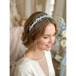 Radi handmade Диадема с перлени сини цветя (997)