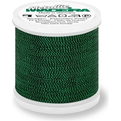 Vyšívací nit Madeira Metallic Soft 40 (200m) barva 457 emerald