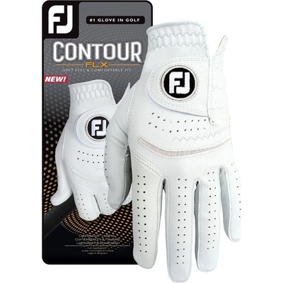 FootJoy ContourFLX Mens Golf Glove Bílá Pravá XL