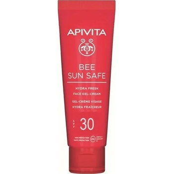 APIVITA Слънцезащитен хидратиращ, крем-гел за лице 83% натурален, Apivita Bee Sun Safe Hydra Gel Cream SPF30 50ml