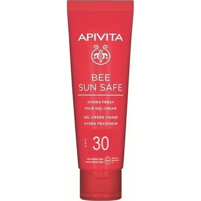 APIVITA Слънцезащитен хидратиращ, крем-гел за лице 83% натурален, Apivita Bee Sun Safe Hydra Gel Cream SPF30 50ml