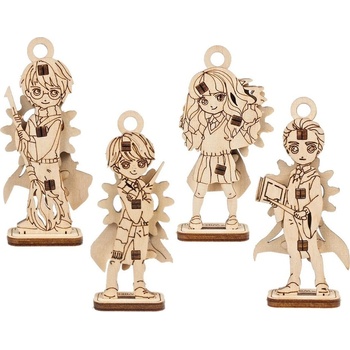 UGears Дървен 3D пъзел Ugears от 31 части - Хари Потър: Учениците на Хогуортс (U-70263 )