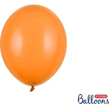 STRONG BALLOONS BALÓNKY pastelové 27 cm oranžové
