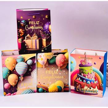 Image 1 of Armtoys ПОДАРЪЧНА ЧАНТА 3d feliz cumpleanos 32*26*10 4 ВИДА