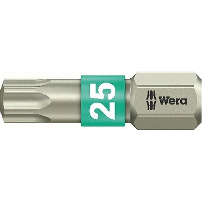Bit Z TORX WERA TX 9 x 25 mm, 1 /4" - šestihran