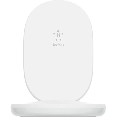 Belkin Boost Charge Wireless Charging Stand 15W - поставка (пад) за безжично захранване за QI съвместими устройства (бял)