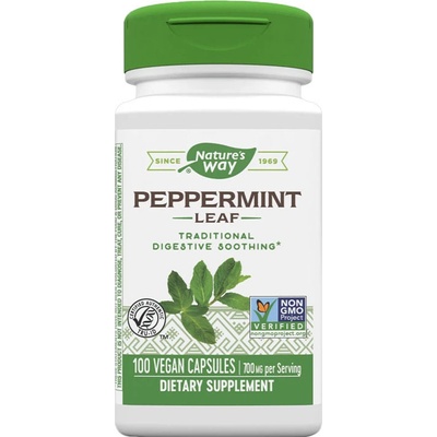 Nature's Way Peppermint Leaf 100 kapslí