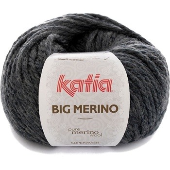 Image 1 of Katia Big Merino 13 Dark Grey Плетива прежда (BM 13)