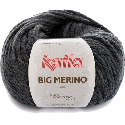 Katia Big Merino 13 Dark Grey Плетива прежда (BM 13)