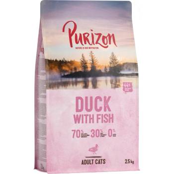 Purizon Adult kačica & ryba bez obilnín 2,5 kg