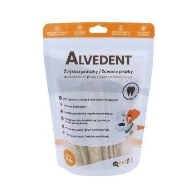 Pet2Me Alvedent žuvacie pásiky pre psy 20ks 200 g