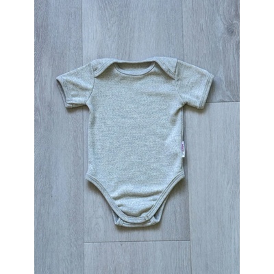 Rostoucí Merino Body MoniLu kr. rukáv šedá Body