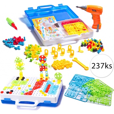 FunPlay FP 7838 1 dielňa pre deti Malý kutil 237 ks