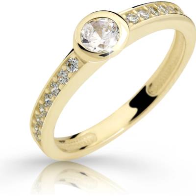 Cutie Jewellery diamonds dámský prsten Z6879 2357 ze zlata s diamanty Bílá