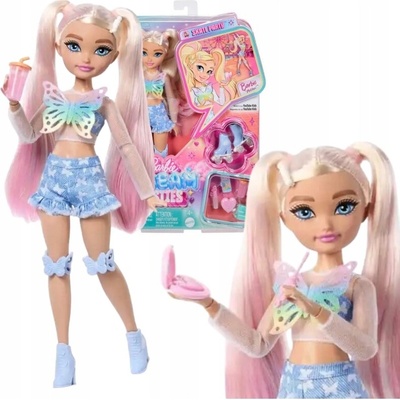 Mattel Barbie DREAM BESTIES na kolečkových bruslích Malibu JFX96