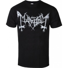 Razamataz tričko metal Mayhem Distressed Logo čierne