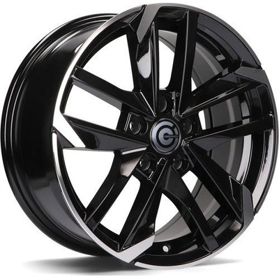 Carbonado Rennes 7x16 5x108 ET40 black front polished