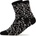 Heber Peak Дамски спортни чорапи Heber Peak Merino SylvaHe. Leo Socks 2-Pack Sports socks - Black - размер 45-47 (EU) (207-1028-0111)