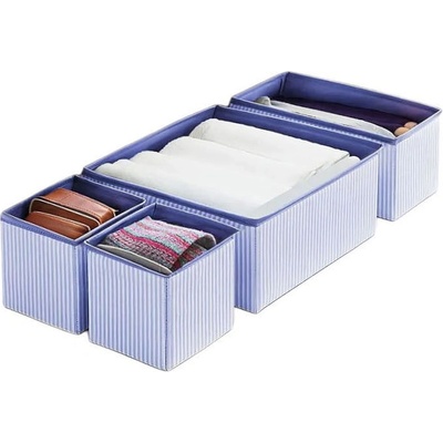 Mioli Decor Текстилни органайзери за шкаф 4 бр. - Mioli Decor (488PRN1152)