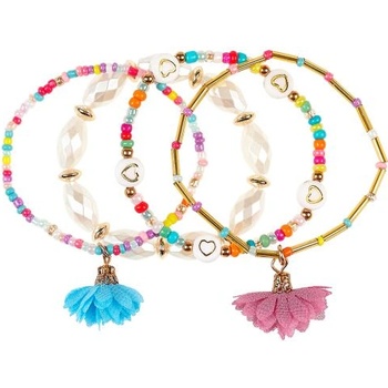 Souza! Souza! - Гривни Gina flower blue - 4 бр